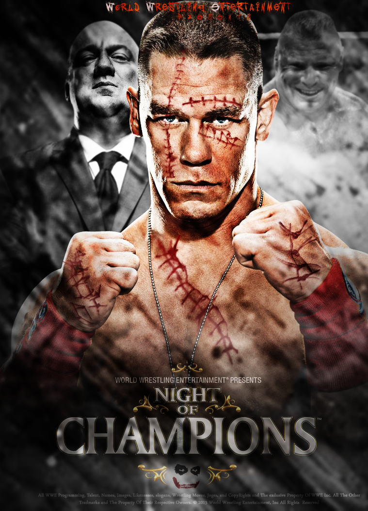 Image result for night of champions 2014 poster
