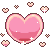 Pink Heart Icon by angelishi