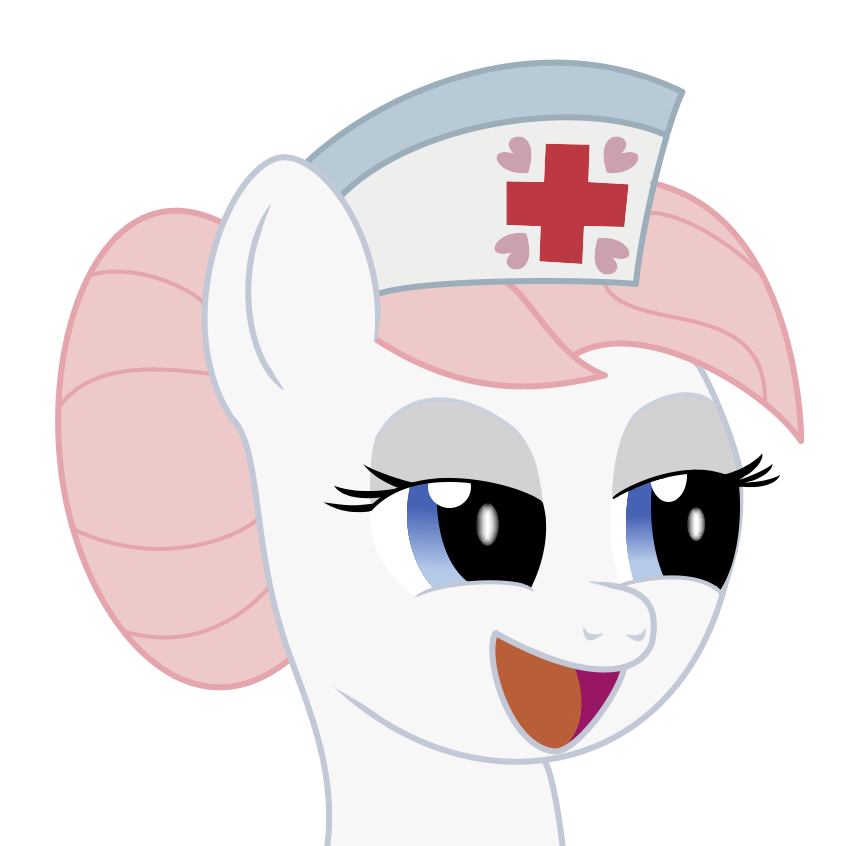 Mlp Fim Nurse Redheart () vector by luckreza8 on DeviantArt