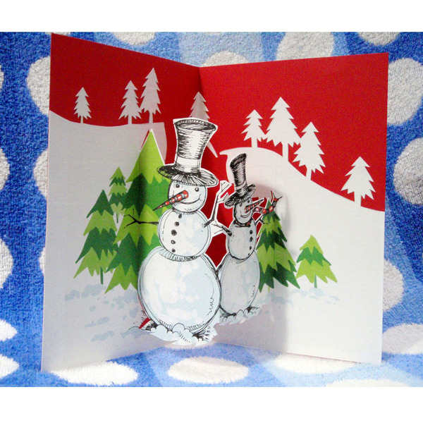 Christmas card - pop up 01 by tilenti on DeviantArt