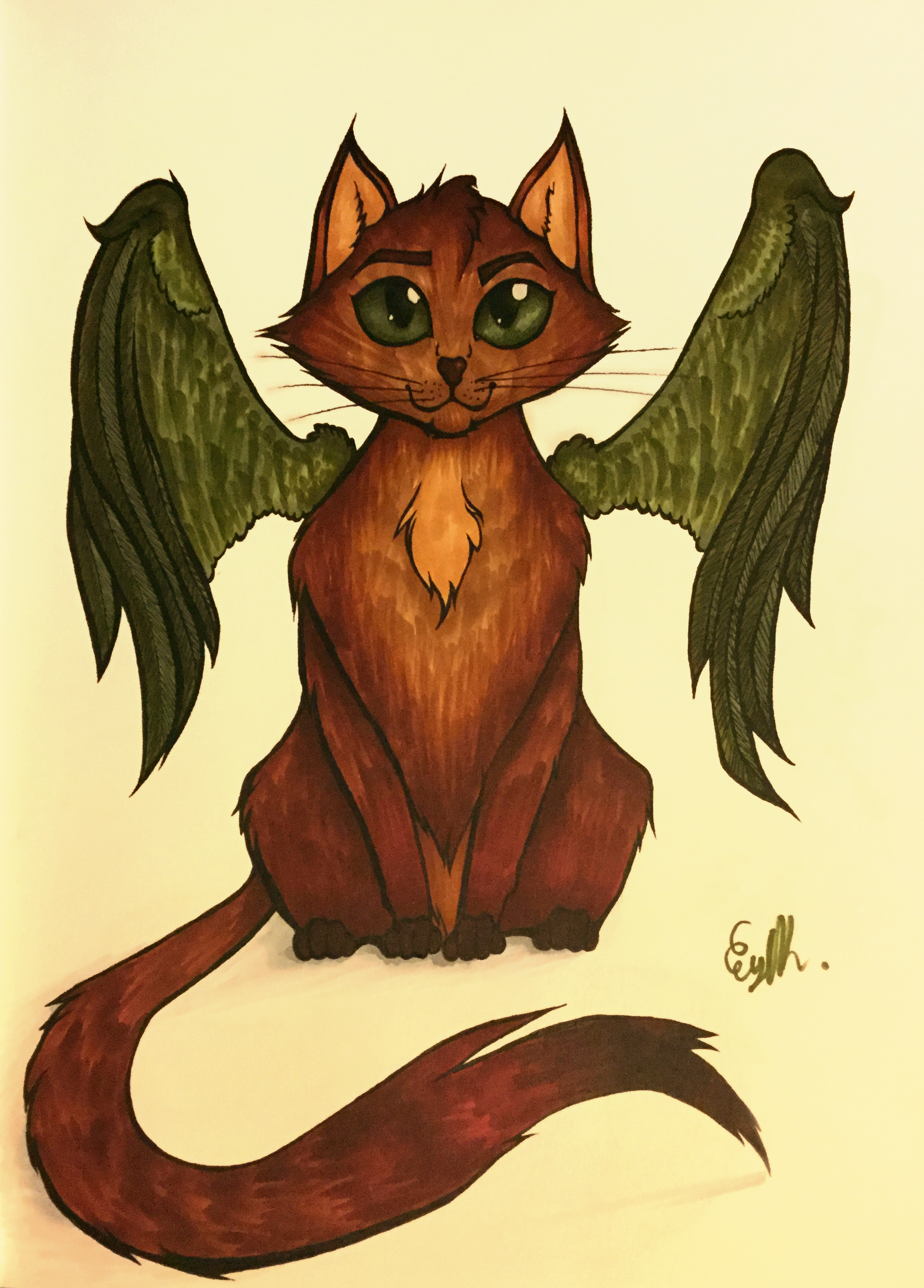 Cat Wings by ViciousCritter on DeviantArt