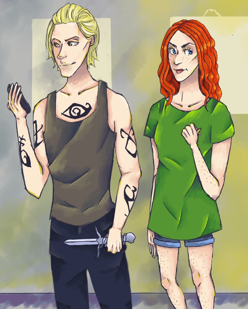 +Jace and Clary by MissJanePattinson on DeviantArt
