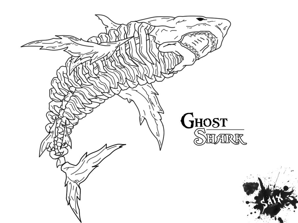 Ghost Shark by sykes-one on DeviantArt