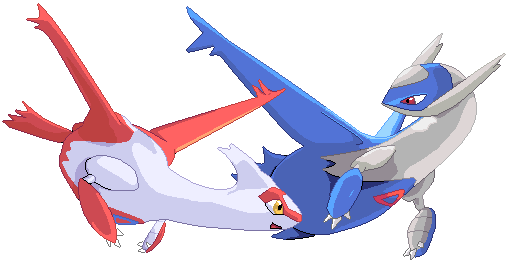 Image result for image of latios and latias
