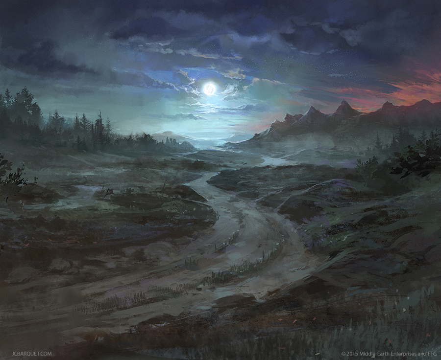 old_road___lord_of_the_rings_tcg_by_jcba