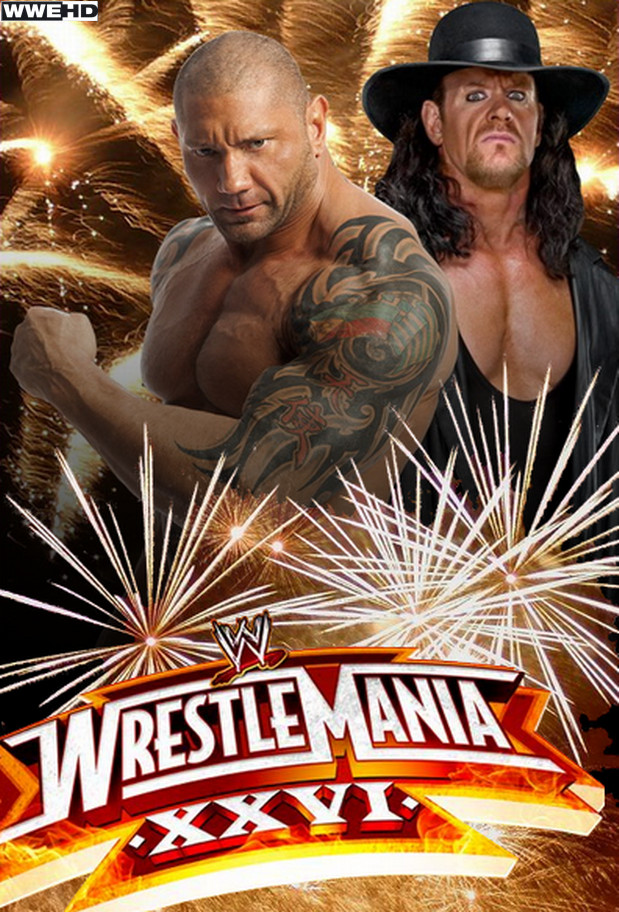 WWE WrestleMania 26 Poster by ABatista93 by AhmedBatista1993