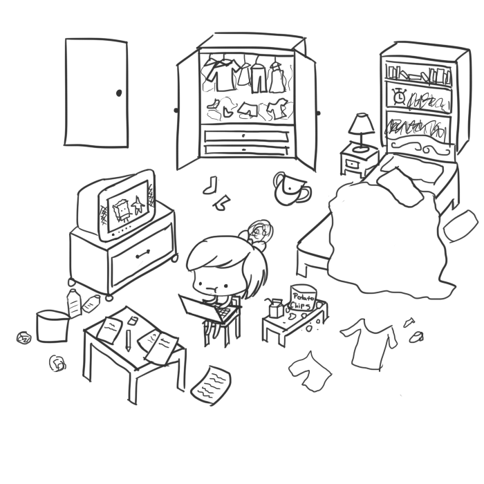 clipart messy room - photo #44