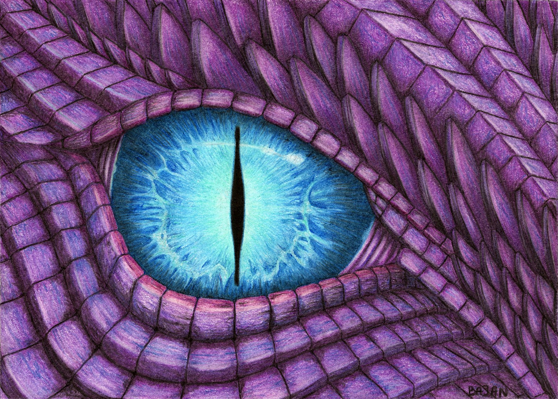 Dragon Eye by BajanArt on DeviantArt