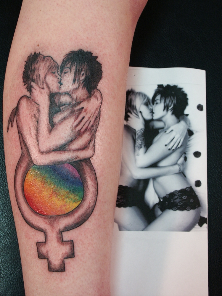 Lesbian Tattoo Design 69