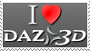 I Love DAZ3D Stamp by ilovedaz3dplz