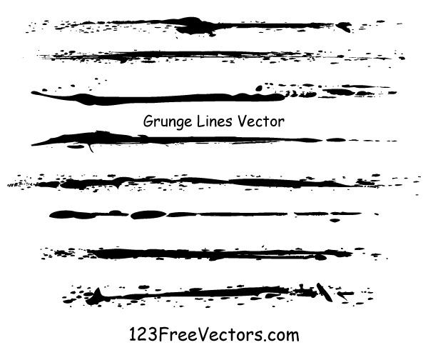 Grunge Lines Vector Illustrator by 123freevectors on DeviantArt