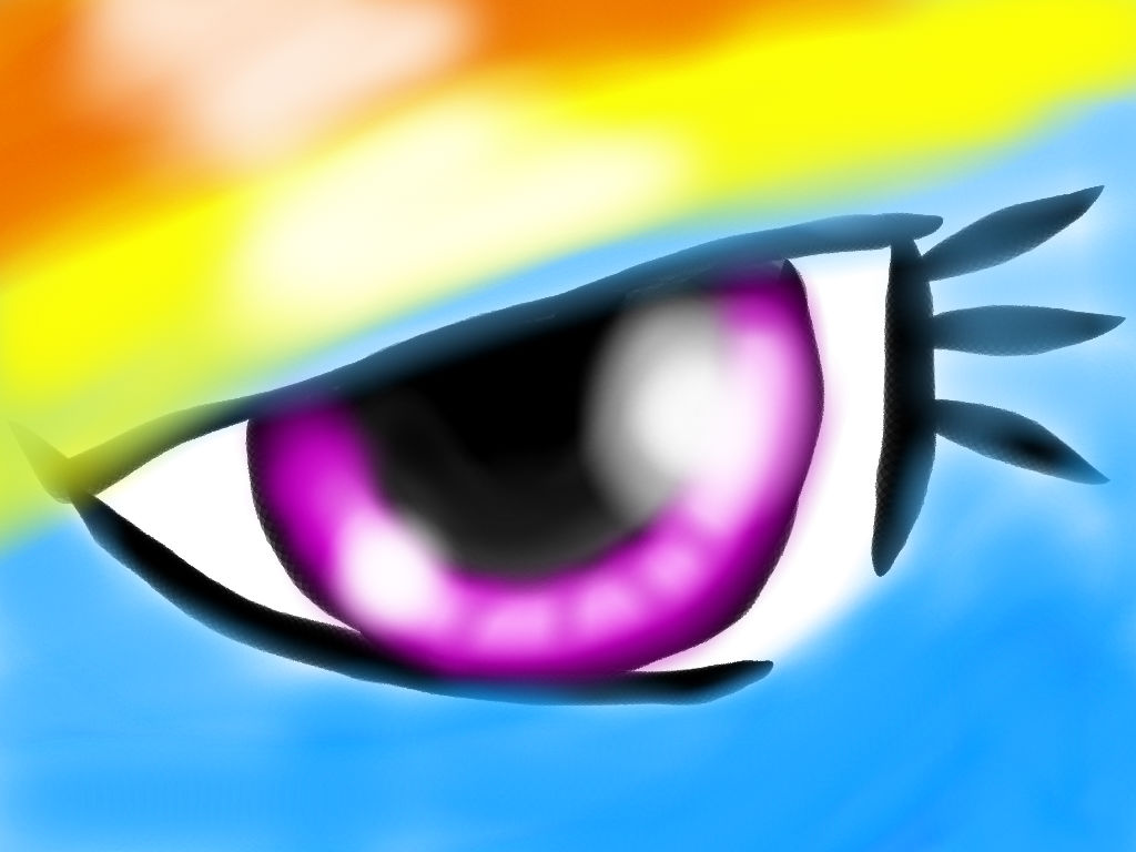 Rainbow Dash Eye by MarshmellowGirl on DeviantArt