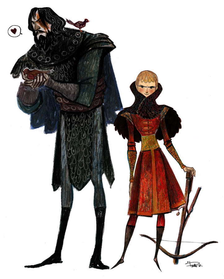 Game of Thrones Prince and the Hound by Phobs