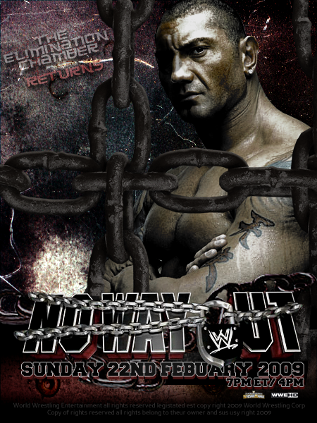 WWE No Way Out Poster by YouCantWrestle