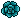 Pixel Rose Bullet - Turquoise