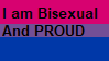 Bisexual and Proud Stamp by TheSapphireMiner