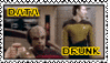 Data Drunk ST:TNG Stamp by StephanieLanning