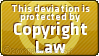 Protected by Copyright Law by lazywolf
