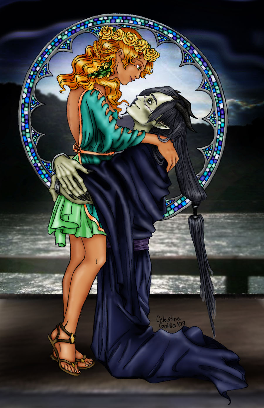 Hades and Persephone by Atressa on DeviantArt Persephone And Hades Anime
