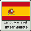 Spanish language level INTERMEDIATE by animeXcaso