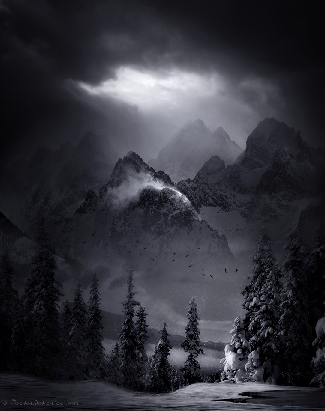 The Winter Kingdom by wyldraven on DeviantArt