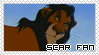 The Lion King - Scar Stamp by Colonel-Chicken