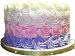Purple pink and white cake 150px by EXOstock