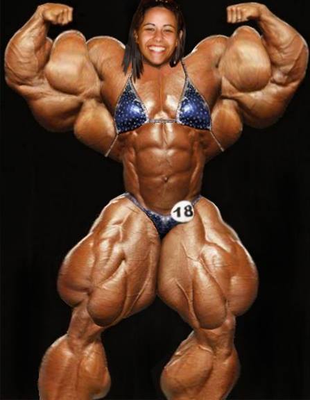 ultra muscle super strong woman