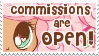 Commissions Stamp by YamPuff