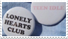 - Stamp: Lonely Hearts Club, Teen Idle. - by ChicaTH
