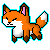 Bouncy Fox Icon (Free)