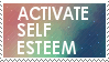 Activate Self-Esteem Stamp by mylastel