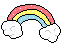 Mini Rainbow 2 F2U by Nerdy-pixel-girl
