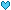 Bright Blue - heart