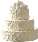White roses cake 150px by EXOstock