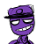 Purple Guy (Vincent) Grin (F2U Icon)