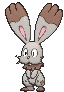 Bunnelby by pokemon3dsprites