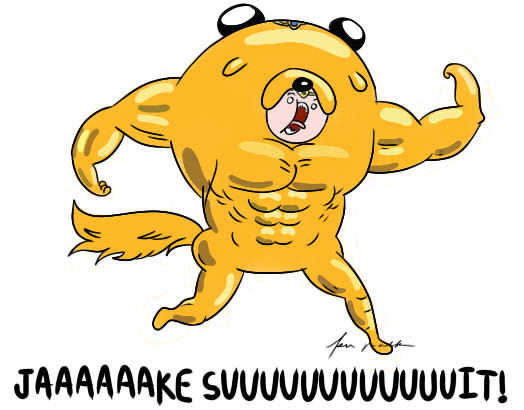 Adventure Time - Jake Suit Minecraft Skin