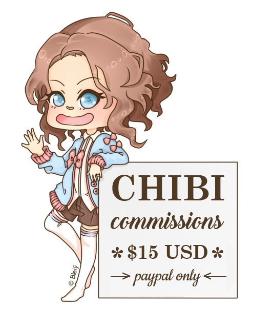 Chibi Commssions [Paypal only] by Bleiy