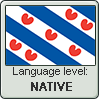 Frisian language level NATIVE by animeXcaso