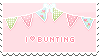 Bunting Stamp by Kezzi-Rose