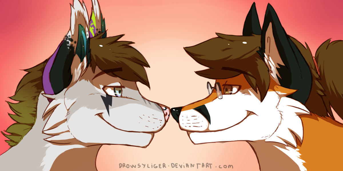alex couple icon [comm] by DrowsyLiger
