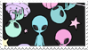 - Stamp: Pastel aliens. - by ChicaTH